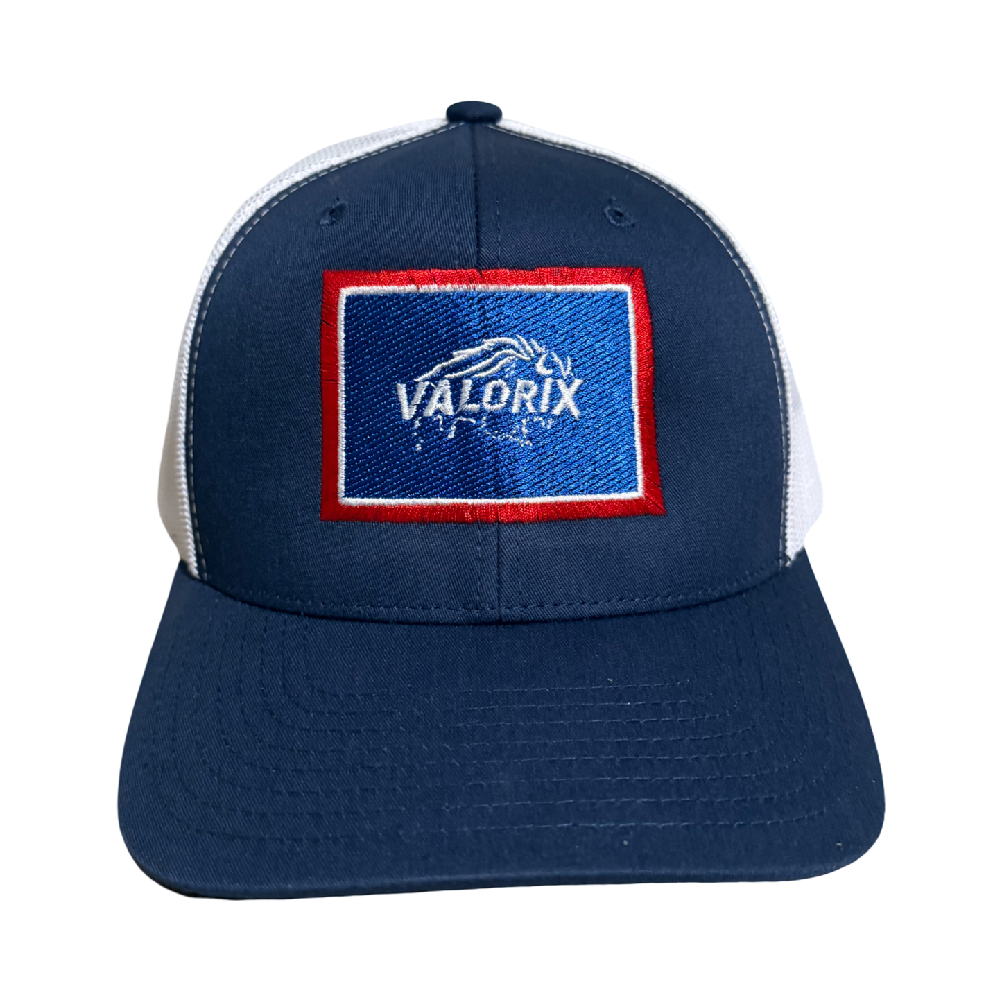 Blue embroidered Hat