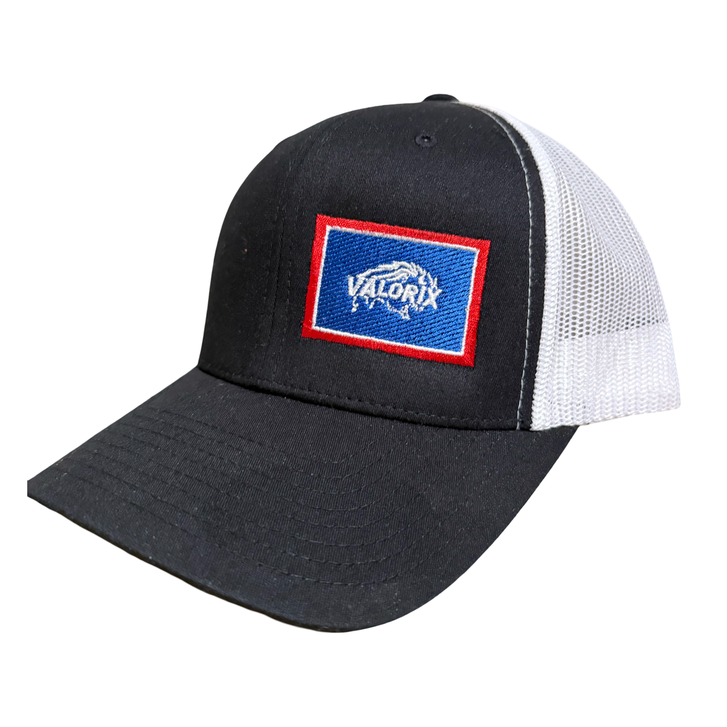 Black hat, small logo