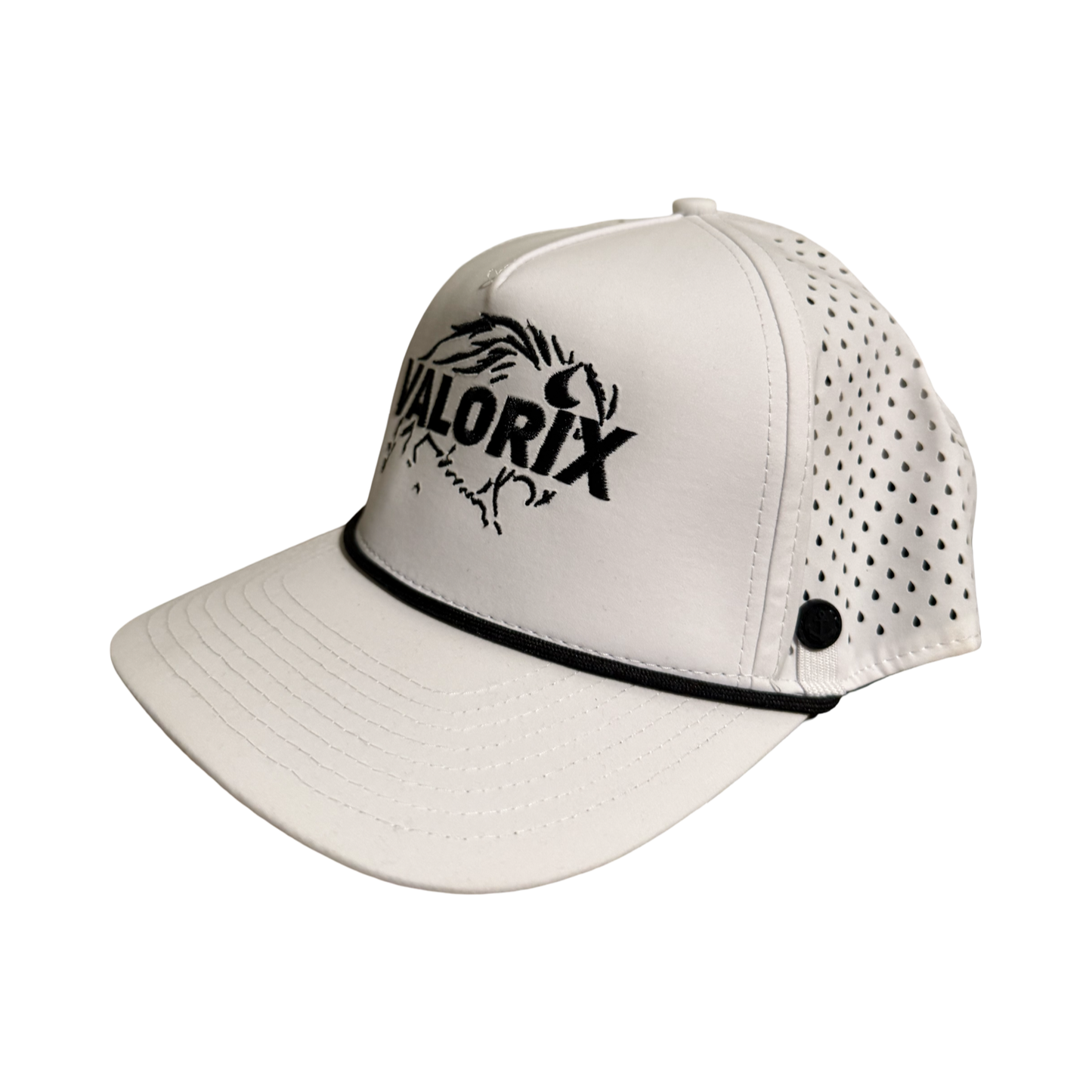 Embroidered Rope hat