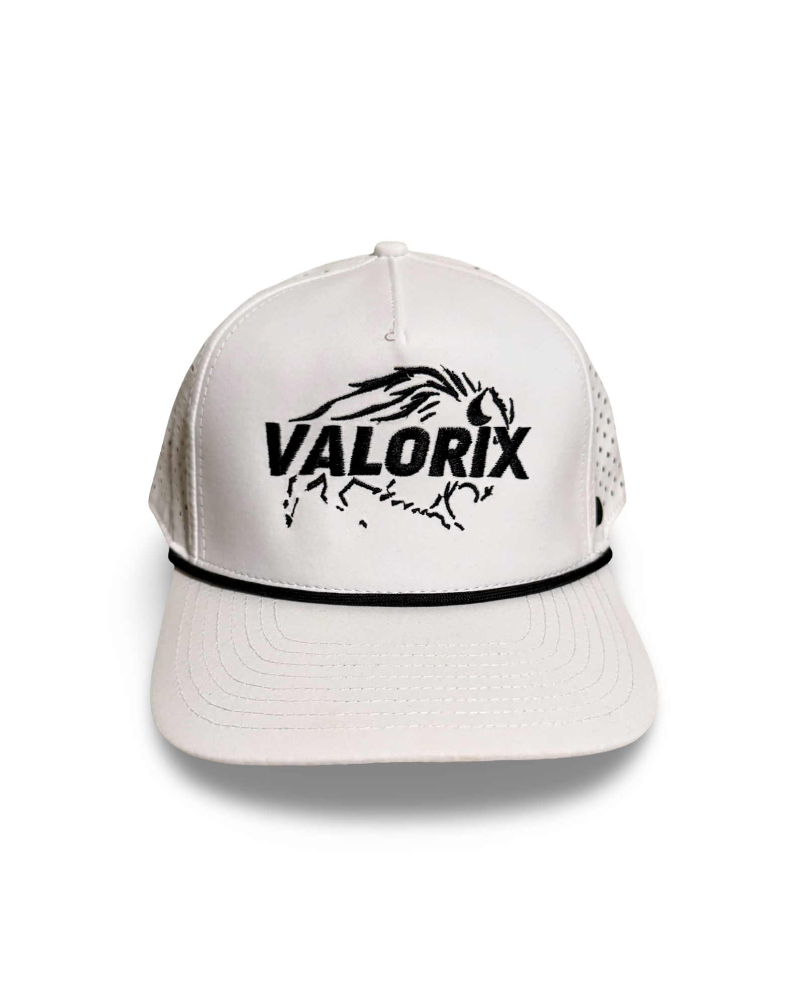 Embroidered Rope hat