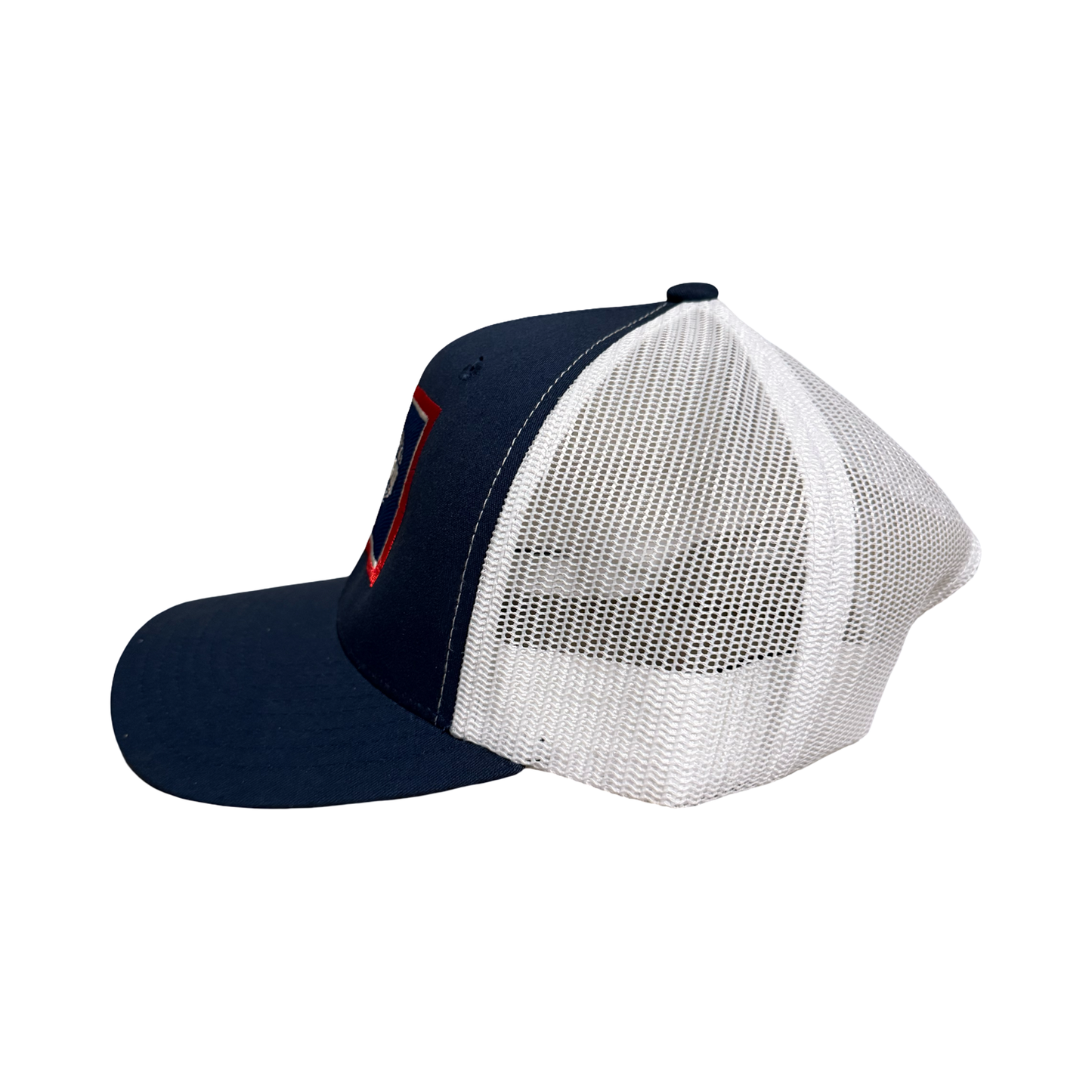 Blue embroidered Hat